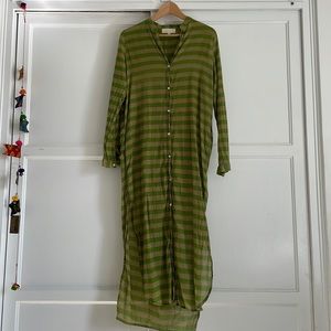 Natalie Martin striped shirt dress